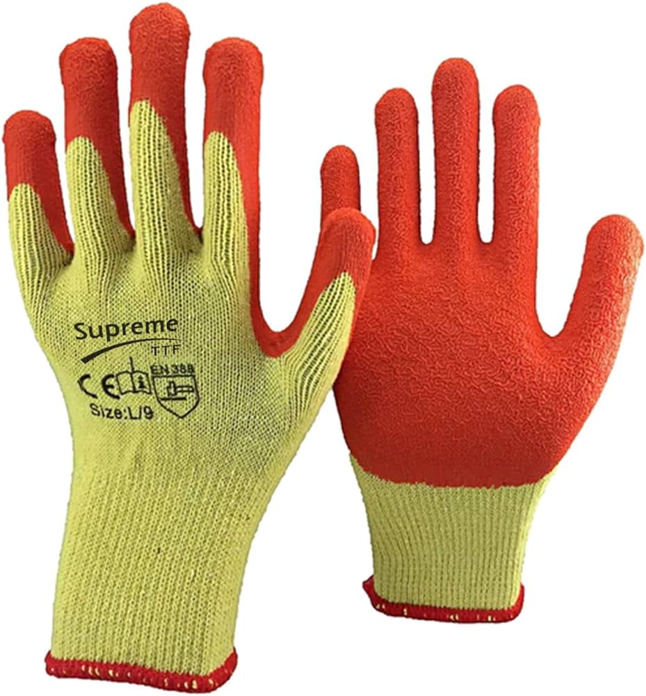 LATEX COATED GLOVES